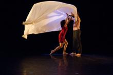 Amanda Abrams and Alexander Short in Penelope and Odysseus